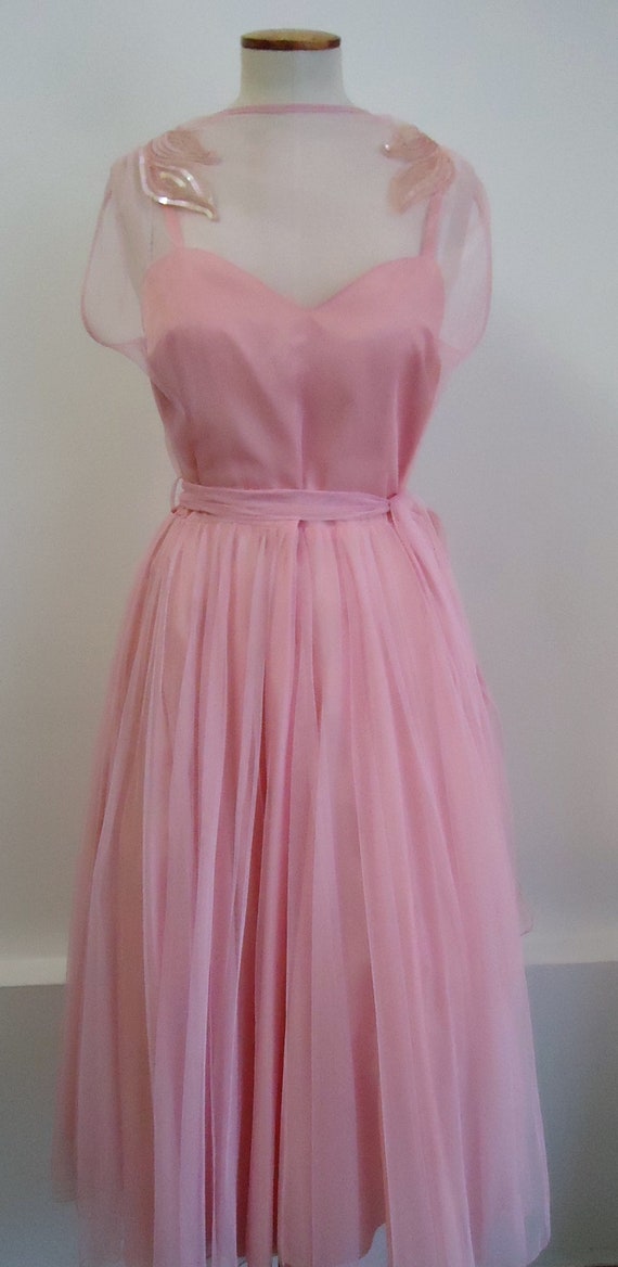 Tulle dress pink