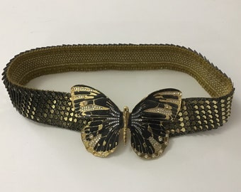 Ceinture papillon vintage