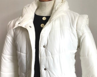 Courreges down winter jacket, Courreges 90s