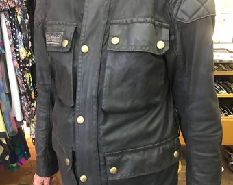 Vintage Belstaff Trialmaster Made in England - Etsy Vintage Belstaff Trialmaster Made in England - Etsy
