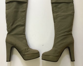 70s platform boots