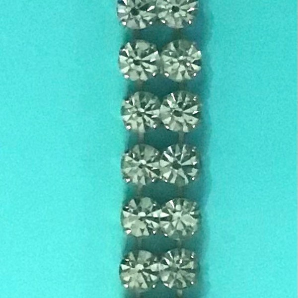 Funkelndes Strass Armband Vintage 60s