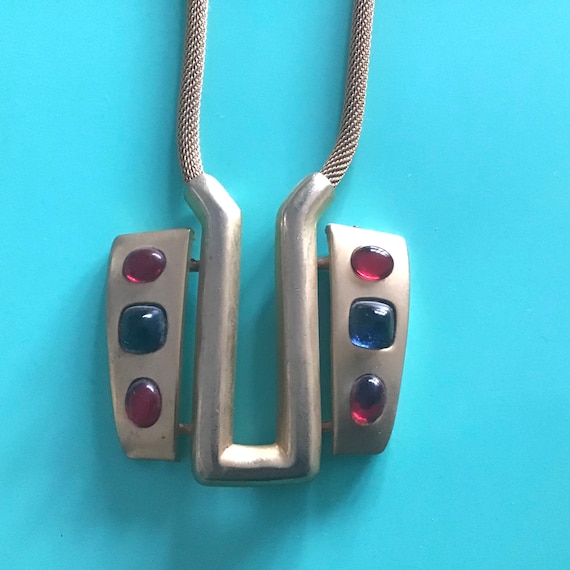 Vintage necklace Pierre Cardin 60s