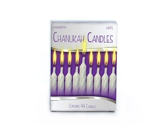 Chanukah Candles, Hanukkah Candles, Candles, Chanukah, 8 Days, Menorah Candles, Festival of Light, Hanukkah, White