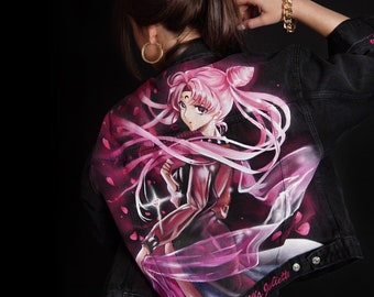AnimeJeansjacke: Individuell gefertigte Jeansjacke