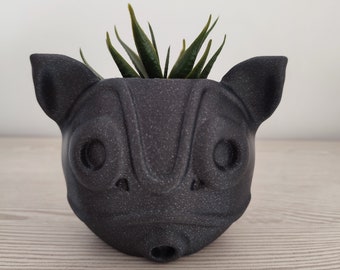 Mononoke Flower Pot - Mask - Decoration - Ghibli - Anime - Spirited Away - Air Plant - Manga Decoration - Fan Art - Gift - Ornament