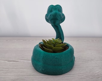 Snake flowerpot - Funny animal decoration - Succulent planter - Original flowerpot - Houseplant - Modern - Animals