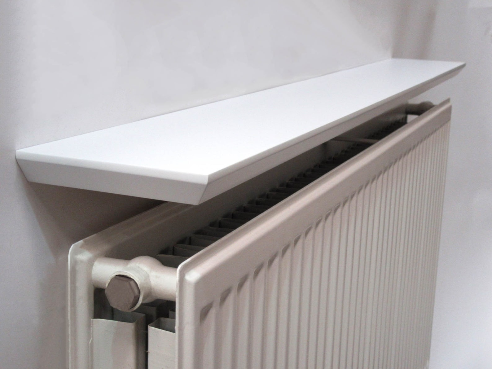 White Beveled Radiator Shelf 36x6x 1 Inch Thick 900x150x25mm Etsy