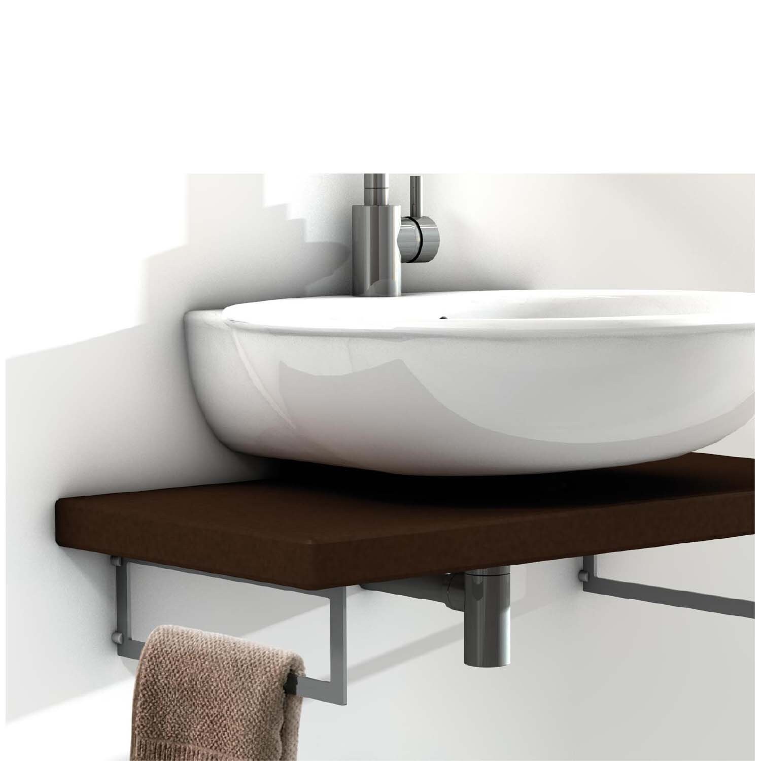 Floating Sink Bracket 440mm (each)