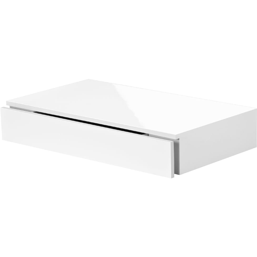 Floating Shelf With Drawer cassetto 450x250x80mm Etsy UK