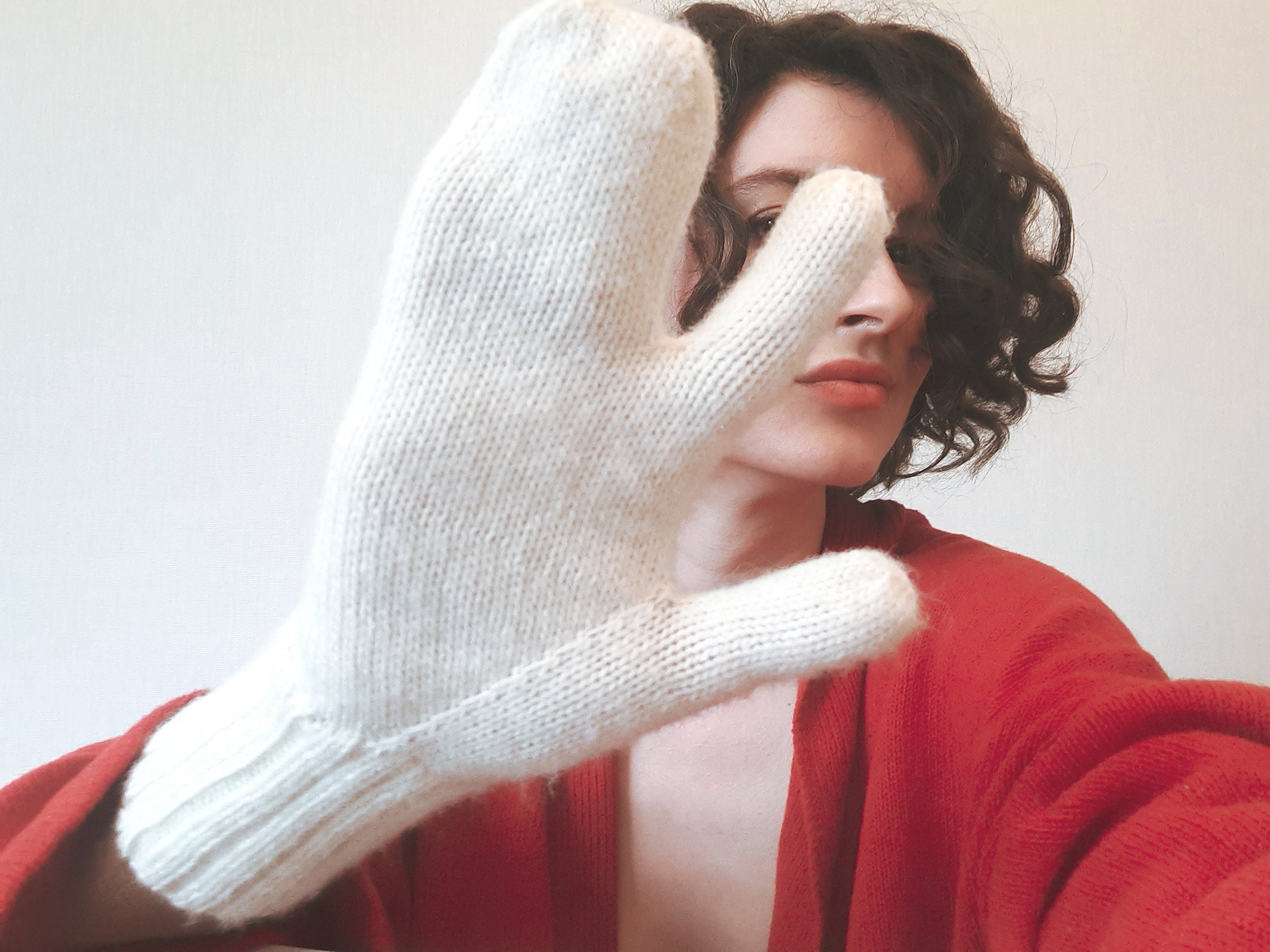 DIY Tabi Mittens Hand Arm Warmer, Easy PATTERN for Hand