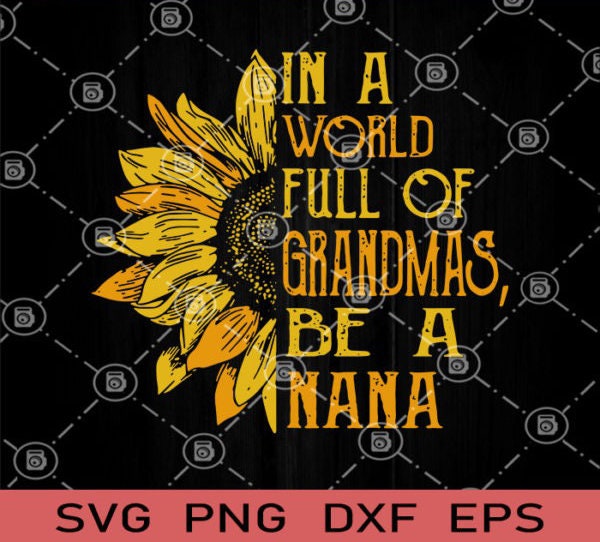 Free Free 332 Sunflower Nana Svg SVG PNG EPS DXF File