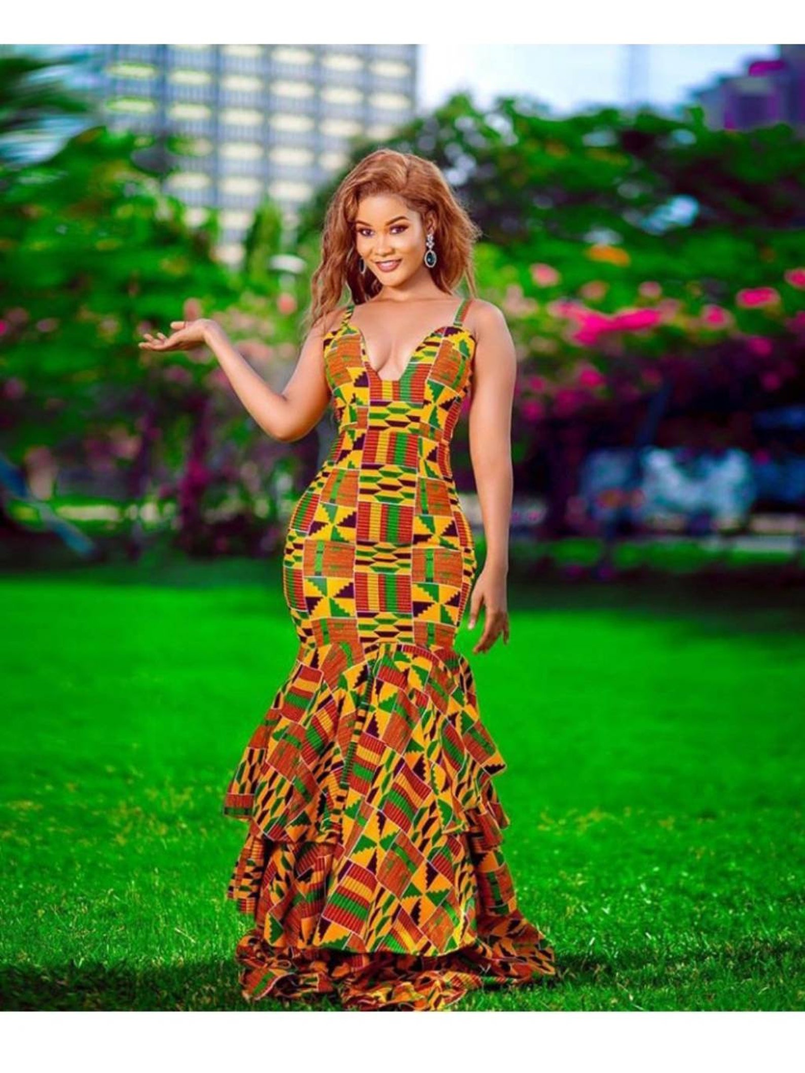Best 20 Kente Styles For Your Traditional Wedding Dresses - flatprofile