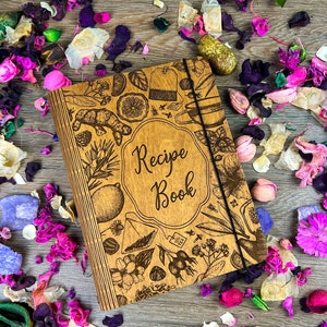 Personal Recipe Wooden Plaque — Blossoming Creations