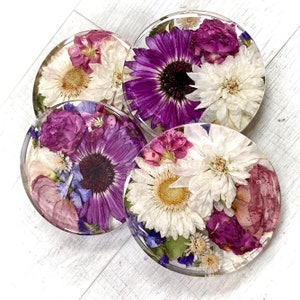 flower preservation 11cm coaster, wedding flower preservation, funeral flower preservation, personalised wedding gift, bouquet preservation