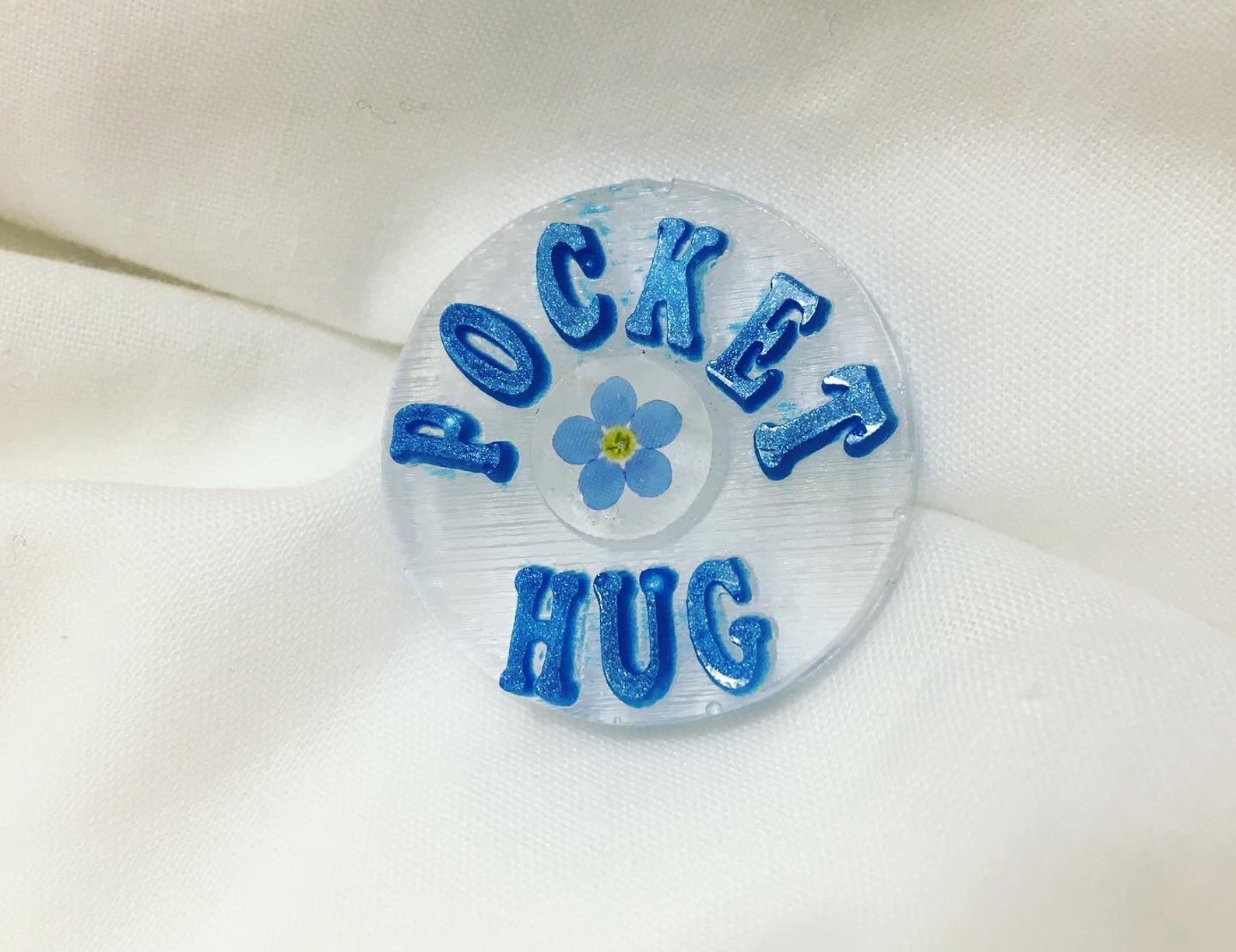 Pocket hug hug button send a hug social distancing hug Etsy