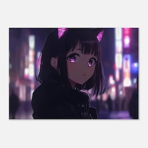 Anime Girl Poster