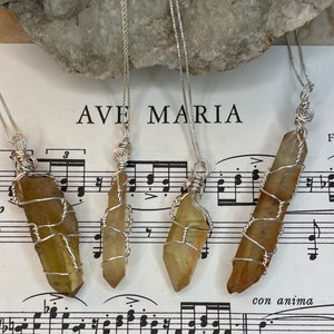 Citrine necklace