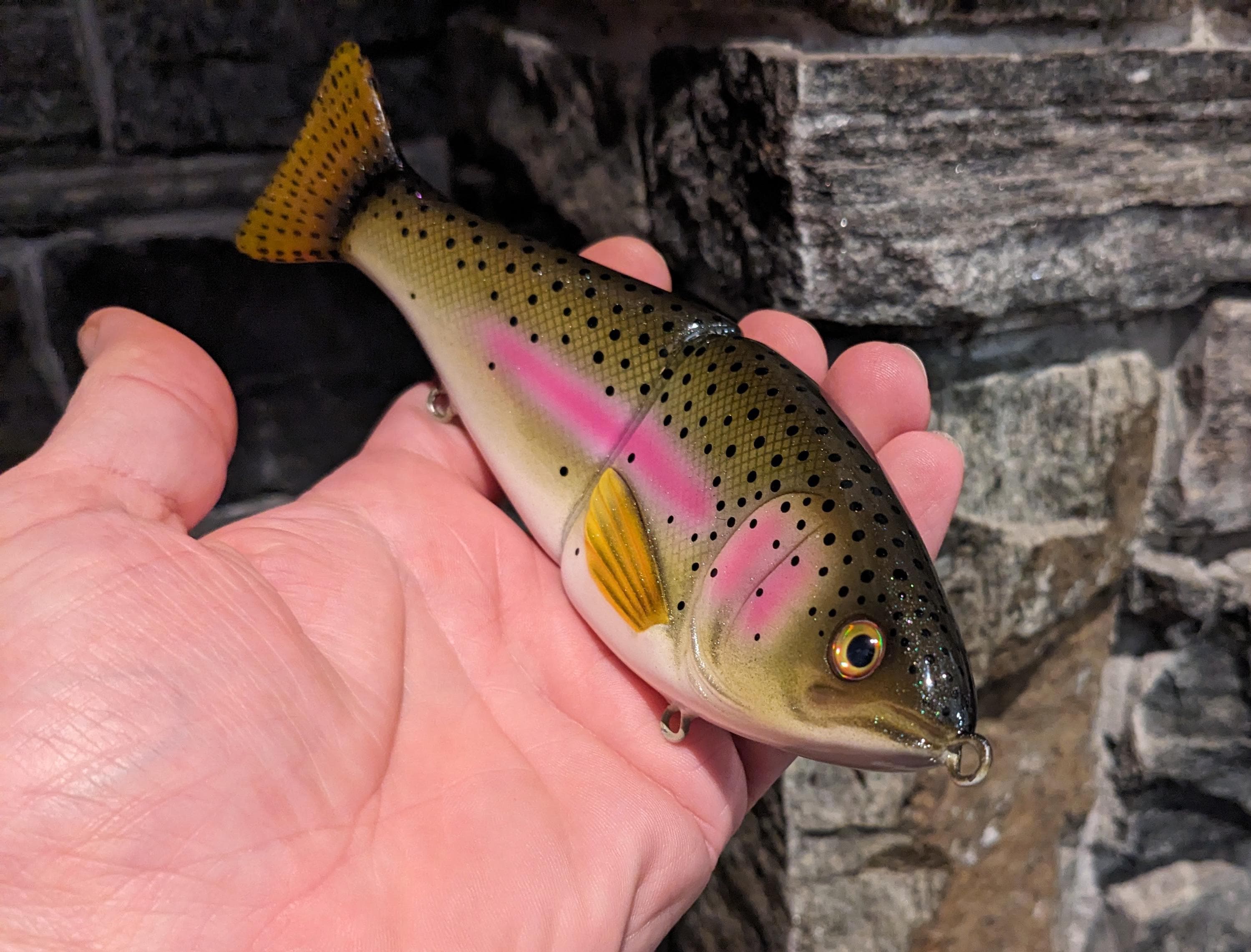Leurre Nageur Articulé SwimBaits Flottant (Neuf)