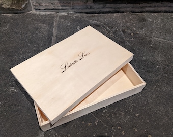 Wooden Gift Box - Large (for lures up to 7.5&quot;) (Price includes Tariffs for US shoppers)