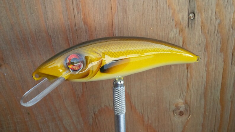 4-1/2 Wooden Jerkbait/Crankbait Fishing Lure for Musky | Etsy