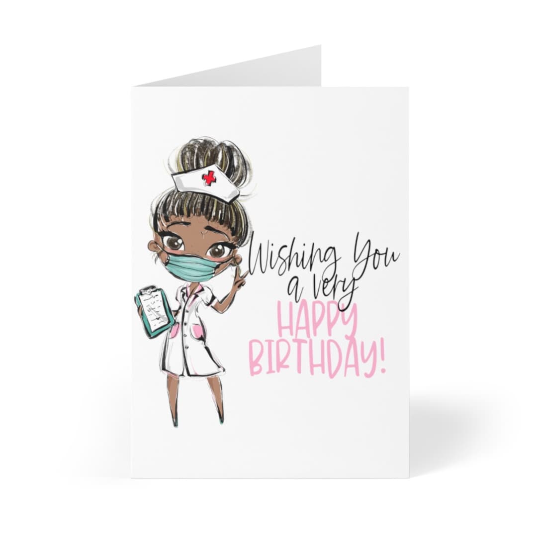 Nurse Birthday Card, Birthday Card Women, Nurse Birthday Card,wife Co ...