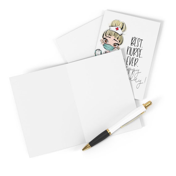 Best Nurse Ever Notepad with Pen Best Nurse Ever Notepad with Pen