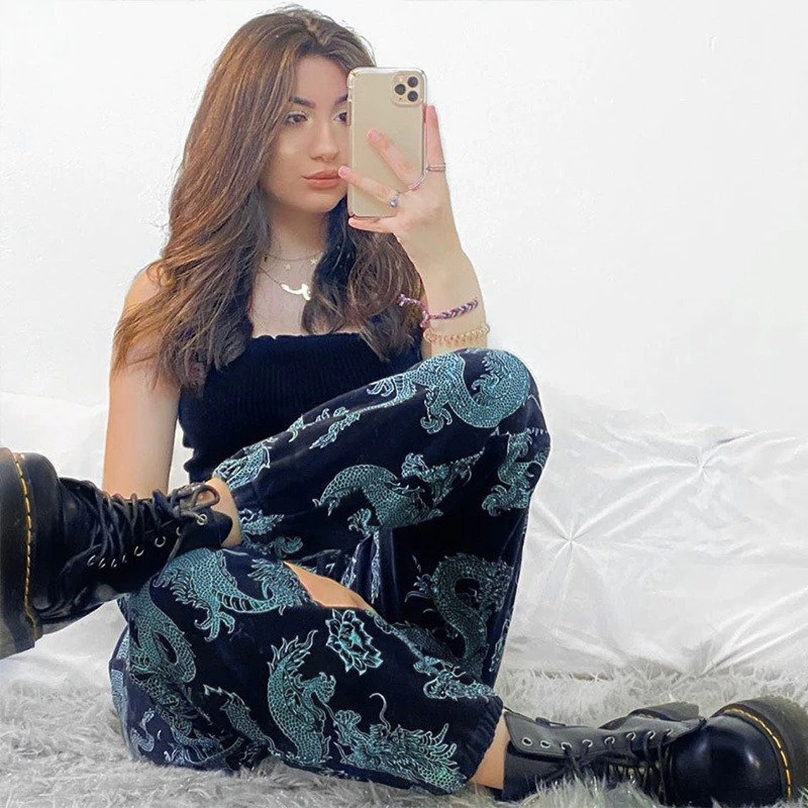 shein dragon sweatpants