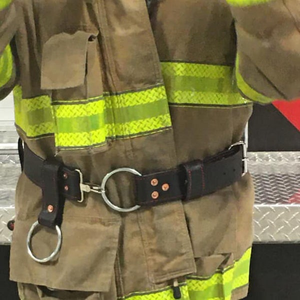 Firefighter gear belts