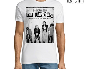 The Libertines T-Shirt: Indie Rock Band Tee, Handmade Cotton Shirt