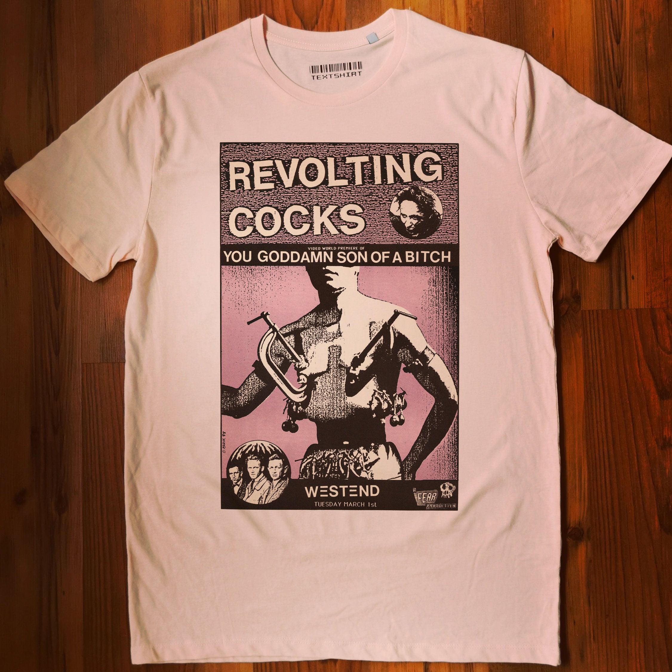 バックプリント有り！Revolting Cocks ヴィンテージTシャツ-