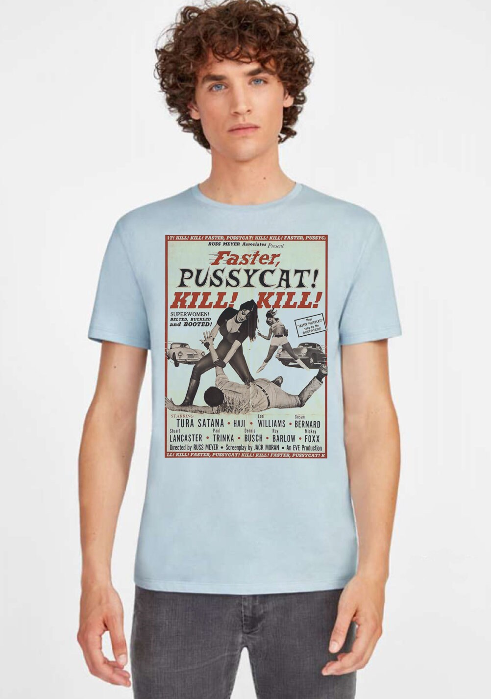 ファスター・プッシーキャット Tシャツ コピーライトあり