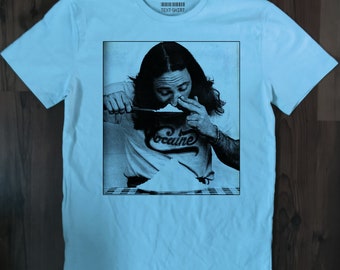 Funny Cocaine Spoon T-Shirt, Unique Graphic Tee