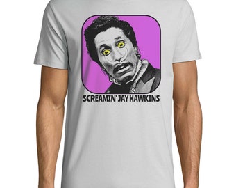 Screamin' Jay Hawkins T-Shirt: Handmade Rock and Roll Music Tee
