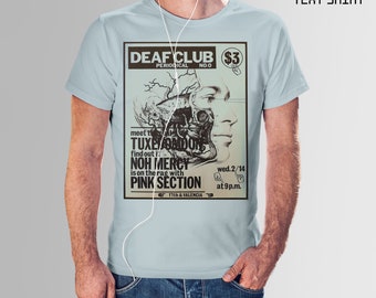 Tuxedomoon Valencia T-Shirt: Handmade Post-Punk New Wave Cotton Tee