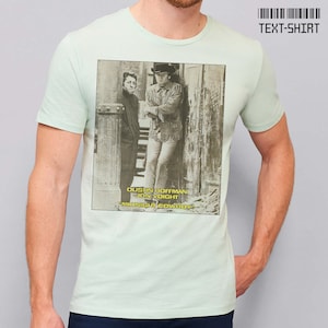 Midnight Cowboy t-shirt for women and men /Dustin Hoffman, Jon Voight, film,  unique, handmade, cotton, high quality  t-shirt