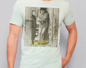 Camiseta de Vaquero de Medianoche: Camiseta de la película Dustin Hoffman y Jon Voight