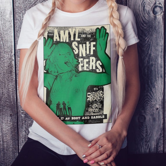 Amyl and the Sniffers T-shirt: Handmade Post-punk Cotton Tee - Etsy