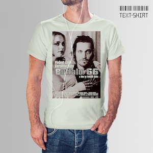 Buffalo 66 t-shirt for women and men/ film, Vincent Gallo, Christina Ricci, unique,  handmade, cotton, high quality  t-shirt