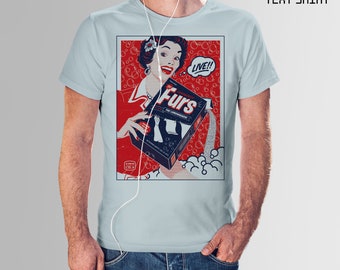 The Psychedelic Furs T-Shirt: Handmade Post-Punk New Wave Tee