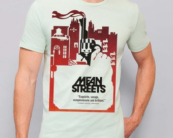 Mean Streets Movie T-Shirt: Handmade Cotton Film Tee