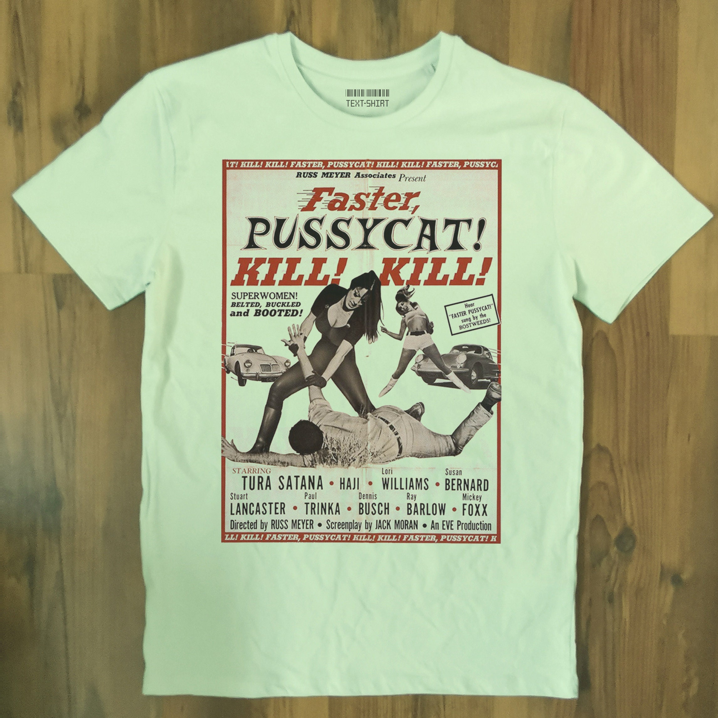 ファスター・プッシーキャット Tシャツ コピーライトあり ファスター・プッシーキャット Tシャツ コピーライトあり