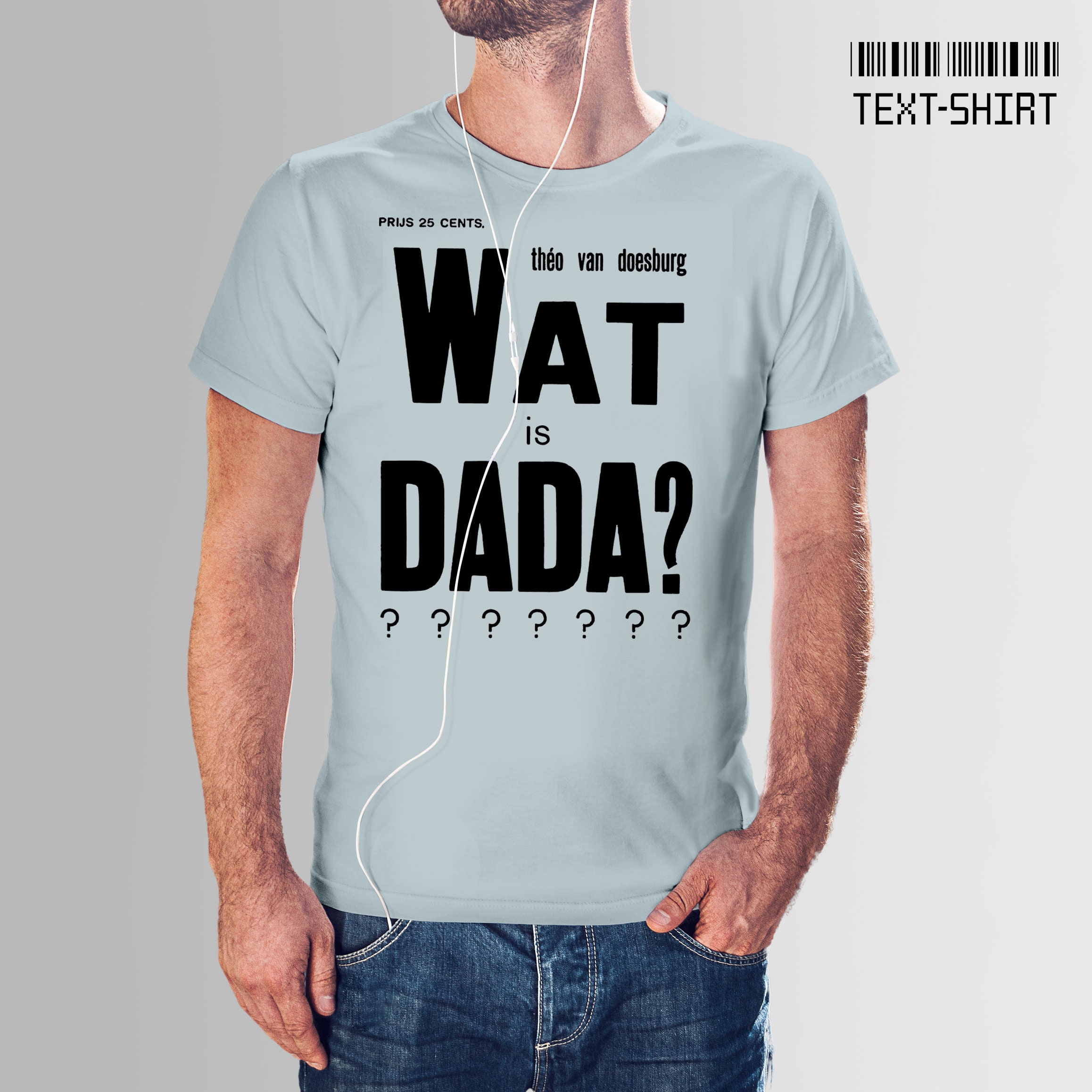 Dada T Wat is DADA T-shirt for Women and Men/ DADA, Art, Handmade, Cotton ...