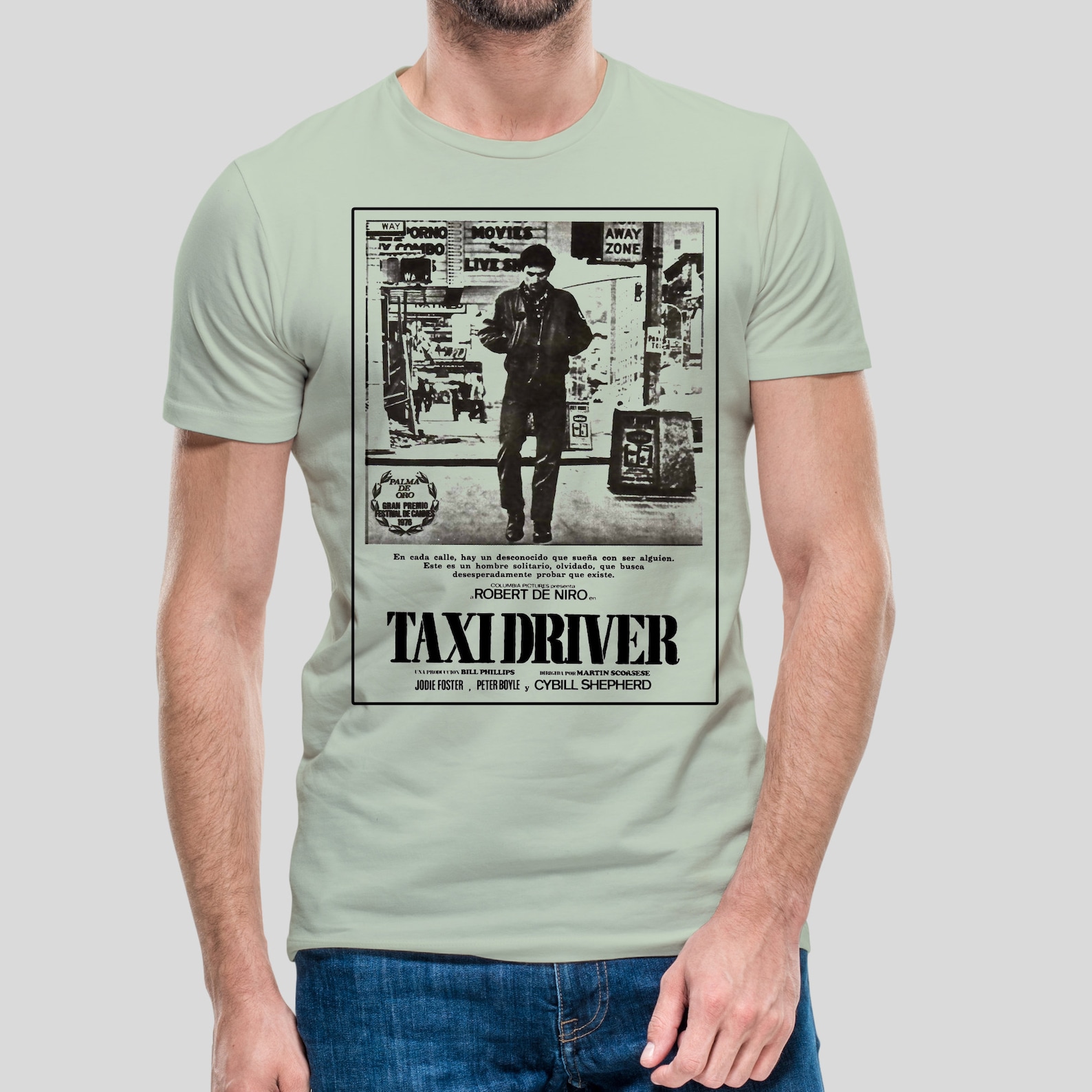 Taxi Driver Tshirt for Men and Women / Scorsese, Robert De Niro, Film