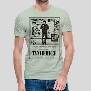 Taxi Driver t-shirt  for men and women / Scorsese, Robert De Niro, film, handmade, cotton, high quality  t-shirt