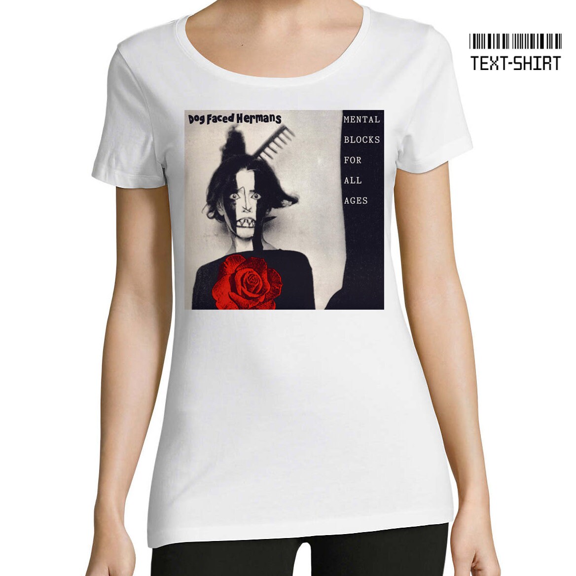 90's BLOCKHEAD フリークショー Tシャツ Dog Faced Hermans T-shirt: Handmade Post Punk Music Tee - Etsy