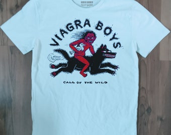 Viagra Boys t-shirt for women and men / unique, underground, Swedish post-punk, music, handmade, cotton, high quality  t-shirt