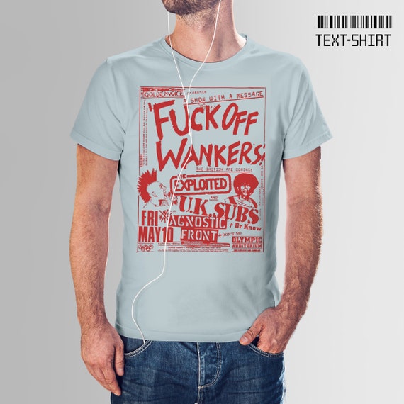 エクスプロイテッドパンクバンドTシャツ：ワンカーズグラフィックT 