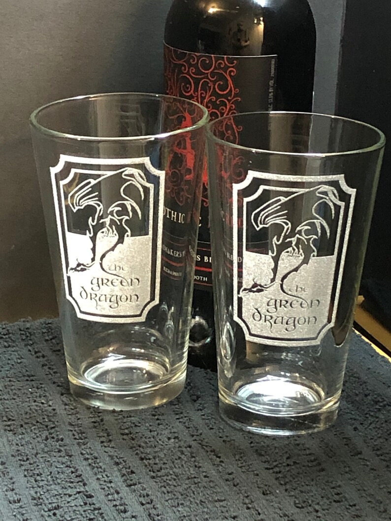 lotr pint glasses