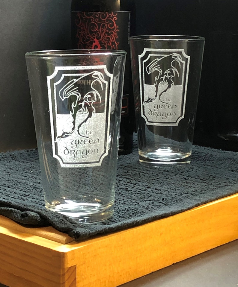lotr pint glasses
